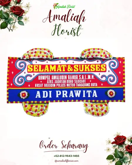 Papan Bunga Ucapan Selamat Cidahu